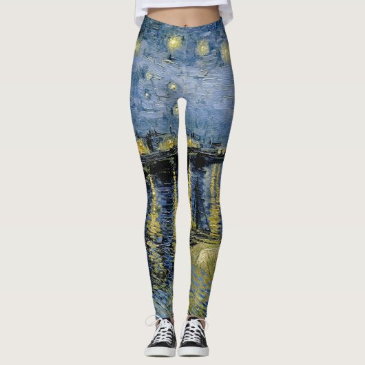 Leggings Starry Night Vincent van Gogh (Devant)