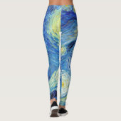Leggings Starry Starry Night Inspiré (Dos)