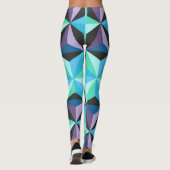 Leggings Stars Abstrait Géométrique (Dos)