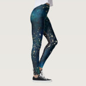 Leggings Stars d'or céleste Sky (Droite)