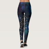 Leggings Stars d'or céleste Sky (Dos)