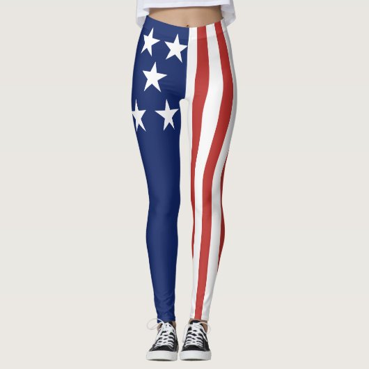 Leggings "Stars n' Stipes" (Devant)