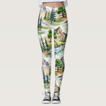 Steadfast Mountains Motif sans couture
