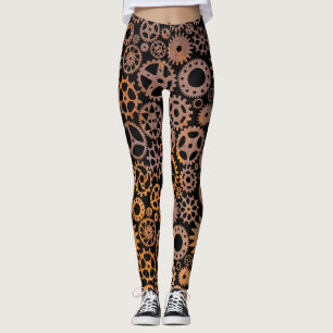 Leggings Steampunk Rusty