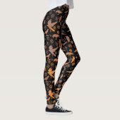 Leggings Steampunk Rusty Crows and Gears (Droite)