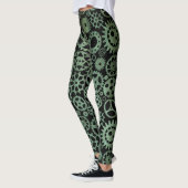 Leggings Steampunk Verdigris bronze (Gauche)