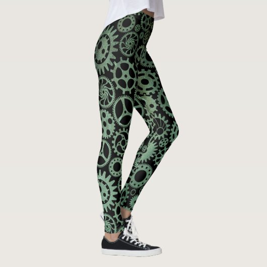Leggings Steampunk Verdigris bronze (Droite)