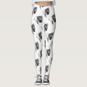 Leggings Stella le chat gris (Devant)