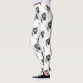 Leggings Stella le chat gris (Gauche)