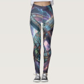 Leggings Stellar Path – Journey Through the Universe´8 (Devant)
