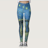 LEGGINGS - "Sterrennacht O.T.R." - van Gogh (Voorkant)