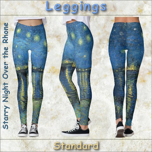 LEGGINGS - "Sterrennacht O.T.R." - van Gogh