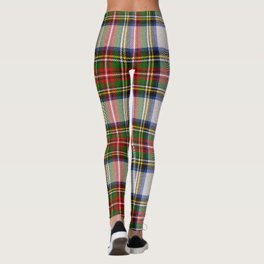Leggings Stewart Royal Robe Plaid écossais Motif (Dos)