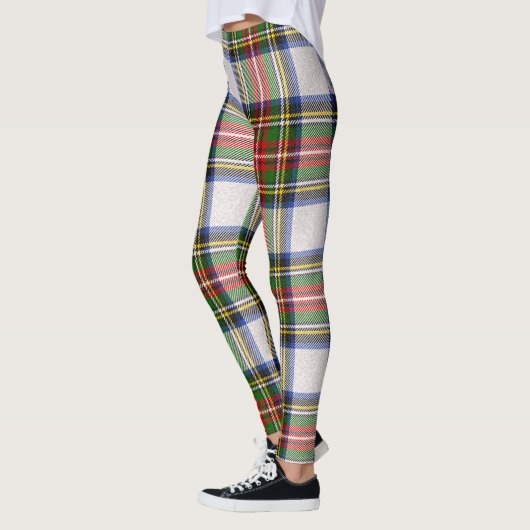 Leggings Stewart Royal Robe Plaid écossais Motif (Gauche)