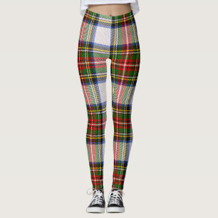 Leggings Stewart Royal Robe Plaid écossais Motif