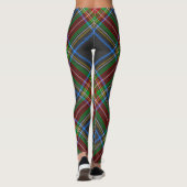 Leggings Stewart Stuart Black Clan Tartan (Dos)