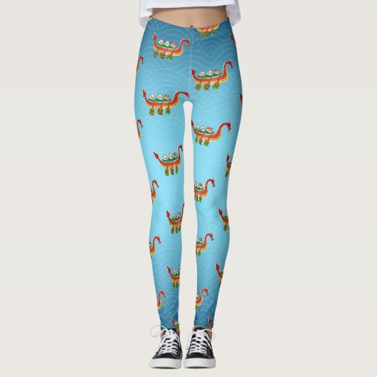 Leggings Sticky Rice Dumpling sur Dragon Boat Festival (Devant)