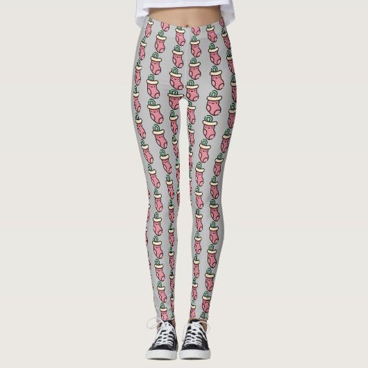 Leggings stockage de Noël (Devant)
