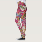 Leggings Strawberry Thief, William Morris (Gauche)