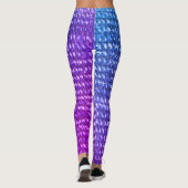 LEGGINGS STRETCH DAMES KUNST&ONTWERP (Achterkant)