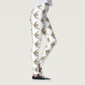 Leggings Striped angelfish cartoon (Droite)