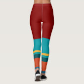 Leggings Stripes du sud-ouest 24 (Dos)