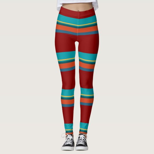 Leggings Stripes du sud-ouest 24 (Devant)