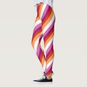 Leggings Stripes lesbiennes | Lesbian Pride (Gauche)