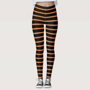 Leggings STRIPES NOIRES HORIZONTALES HALLOWEEN GAUCHES Oran