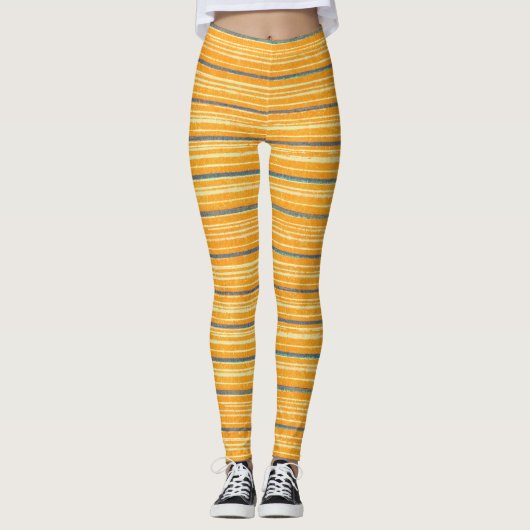 Leggings Stripes Pattern (Devant)