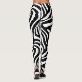 Leggings Stripes Zèbre Classique (Dos)
