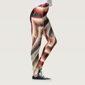 Leggings Structure de texture en pierre de taille semi-préc (Droite)