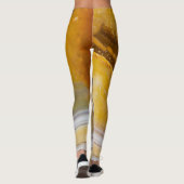 Leggings Structure de texture en pierre de taille semi-préc (Dos)