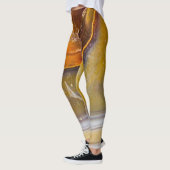 Leggings Structure de texture en pierre de taille semi-préc (Gauche)