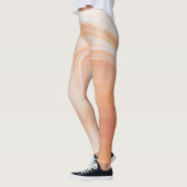 Leggings Structure de texture en pierre de taille semi-préc (Gauche)