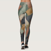 Leggings Style Abstrait (Dos)