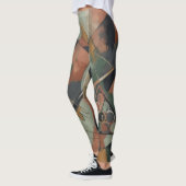 Leggings Style Abstrait (Gauche)