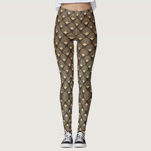 Leggings Style Art Déco Gatsby (Devant)