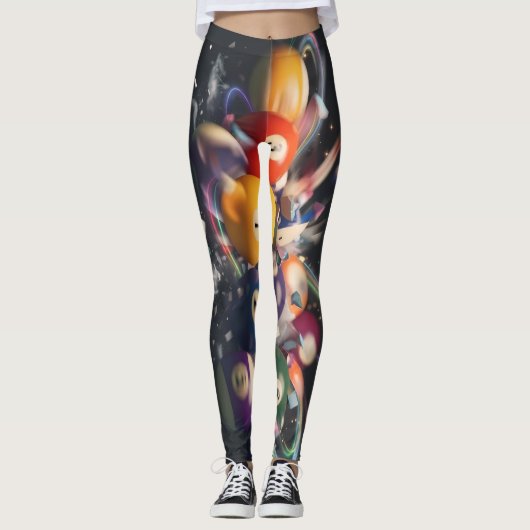 Leggings Style Boule de Billard (Devant)
