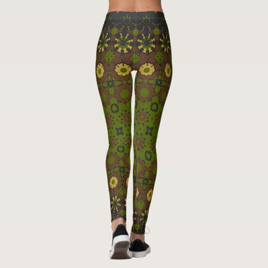 Leggings Style Camouflage Moderne Urbain Chic (Dos)