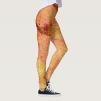 Style cuir ciré avec peinture usée, saumon
