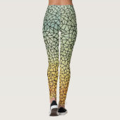 Leggings Style de cubisme gras chic (Dos)
