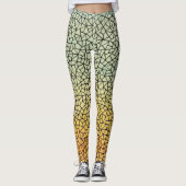 Leggings Style de cubisme gras chic (Devant)