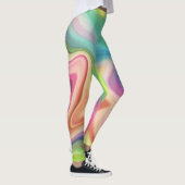 Leggings Style de marbre fluide (Droite)