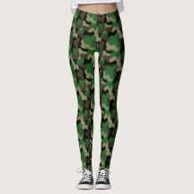 Style de rue camouflage vert