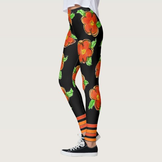 Leggings Style Designer Sportswear (Gauche)