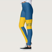 Leggings Style Drapeau National Suédois (Gauche)
