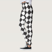 Leggings Style du tableau d'échecs (Gauche)