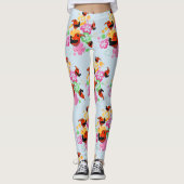 Leggings Style hawaïen Iiwi de Birdorable (Devant)