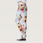 Leggings Style hawaïen Iiwi de Birdorable (Gauche)
